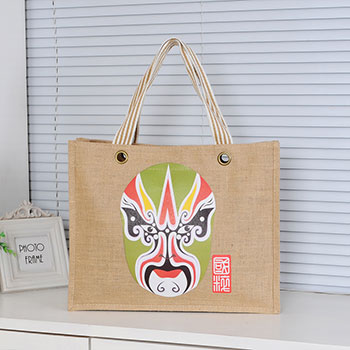 麻布購物手提袋